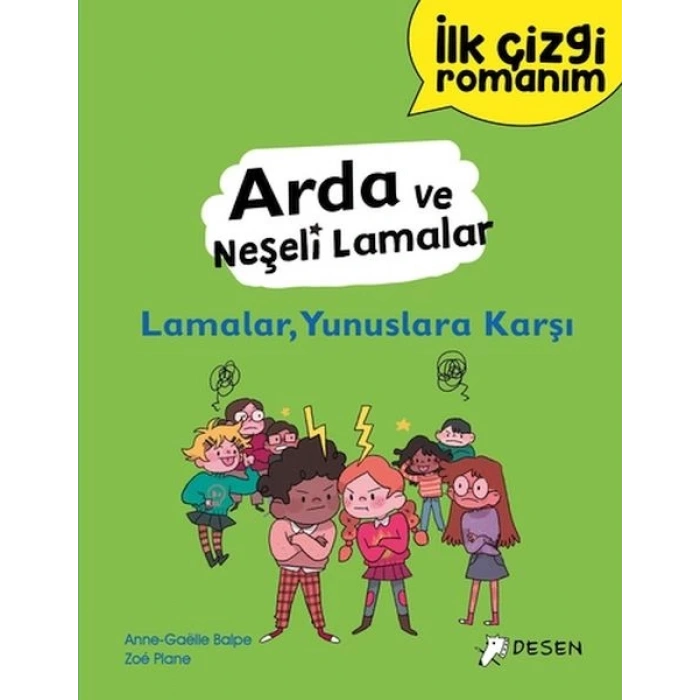 İlk Çizgi Romanım - Arda ve Neşeli Lamalar: Lamalar, Yunuslara Karşı