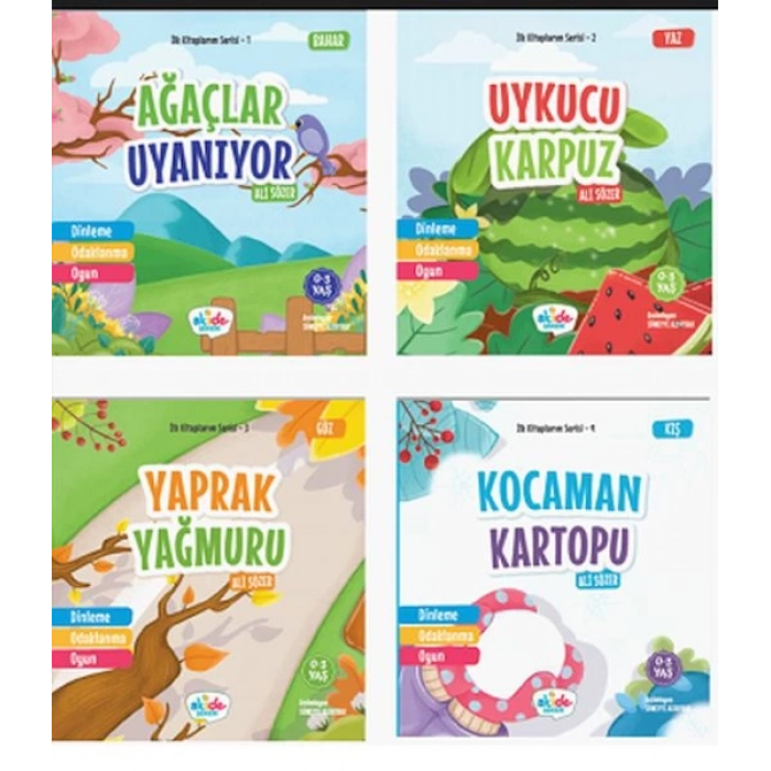 İlk Kitaplarım Serisi (4 Kitap)