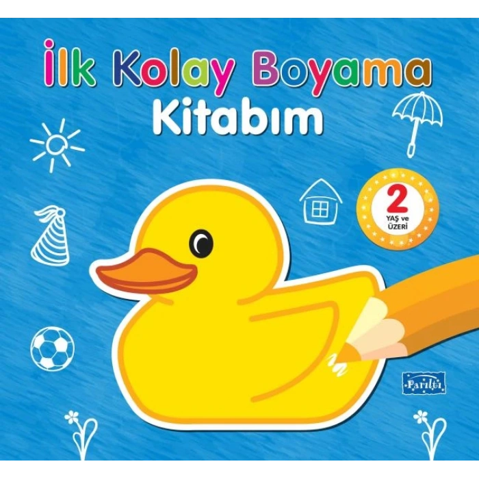 İlk Kolay Boyama Kitabım – 2 Yaş Üzeri
