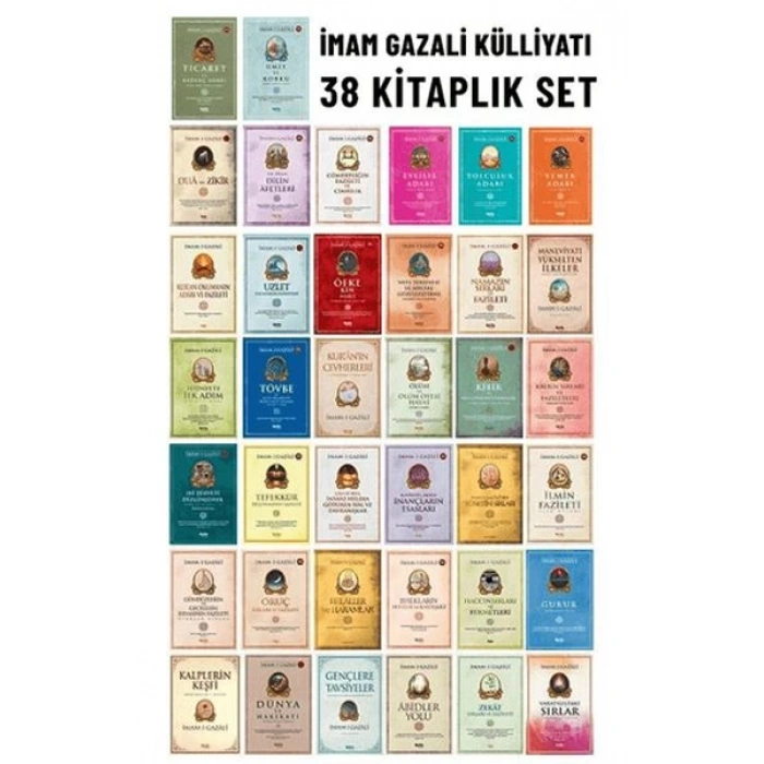 İmam-ı Gazali Külliyatı - 38 Kitap Seti