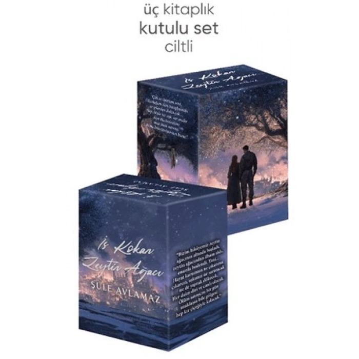 İs Kokan Zeytin Ağacı Kutulu Set - Ciltli