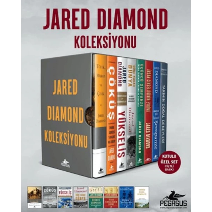 Jared Diamond Koleksiyonu Kutulu Özel Set (8 Kitap - Ciltli)