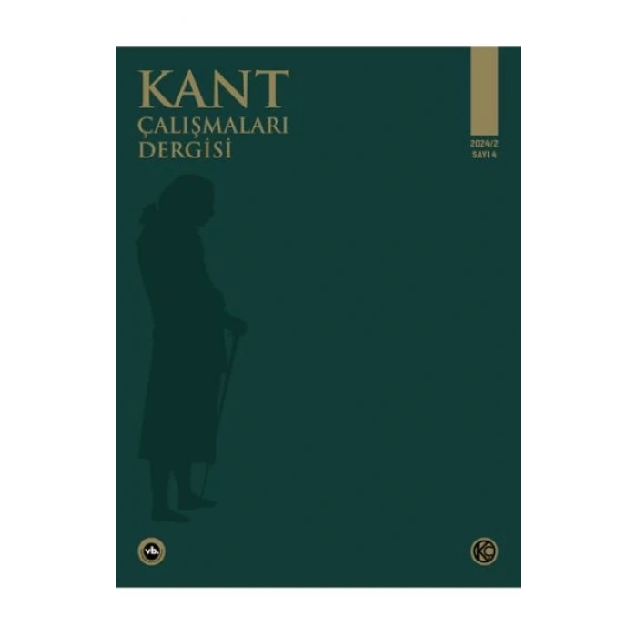 Kant Çalışmaları Dergisi Sayı 4