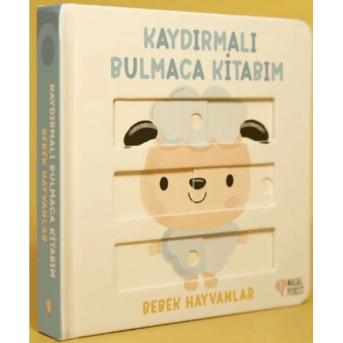 Kaydırmalı Bulmaca Kitabım - Bebek Hayvanlar