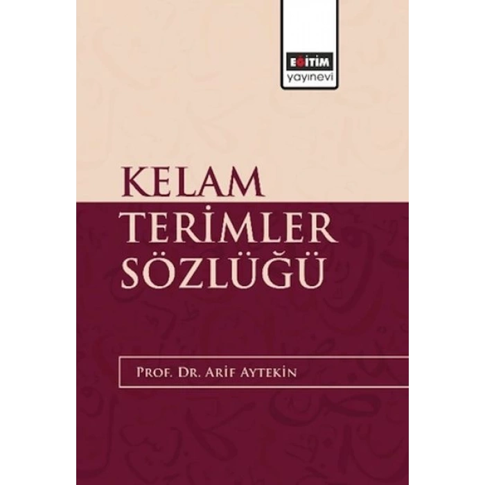 Kelam Terimler Sözlüğü