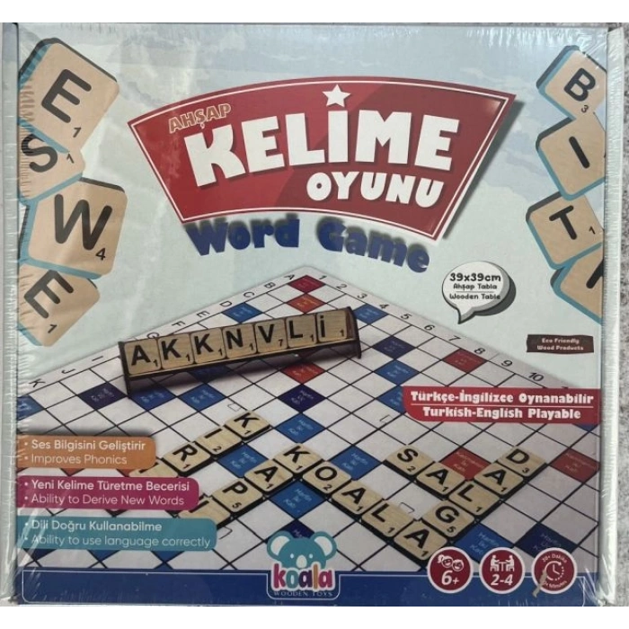 Kelime Oyunu-(Ahşap)