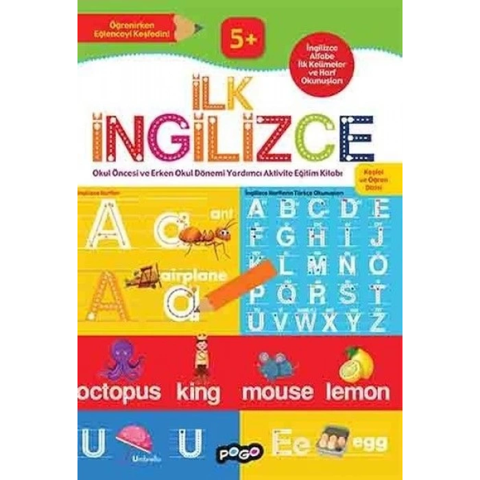 Keşfet ve Öğren Dizisi - İlk İngilizce (5+ Yaş)