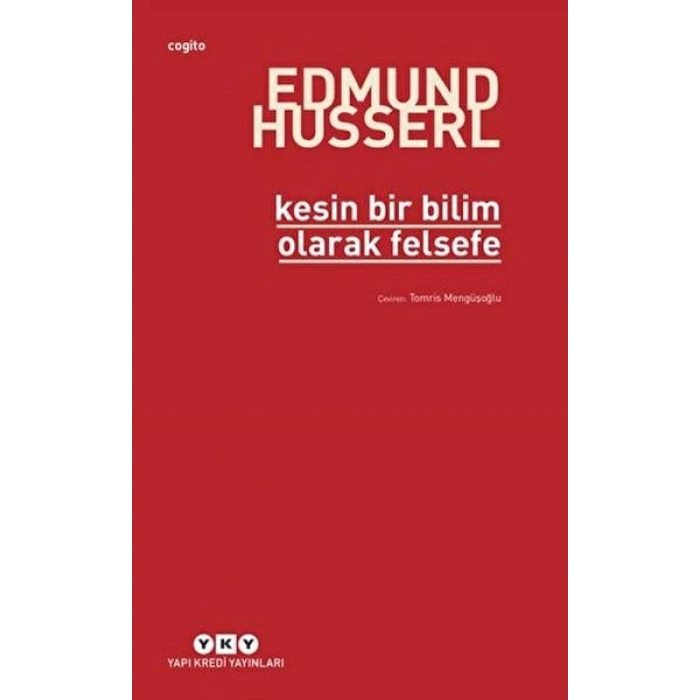 Kesin Bir Bilim Olarak Felsefe