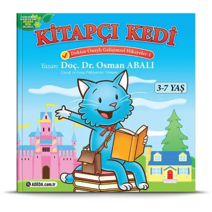 Kitapçı Kedi  (3-7 Yaş)