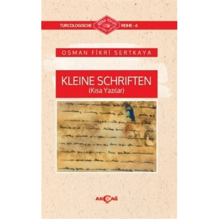 Kleine Schriften (Kısa Yazılar)