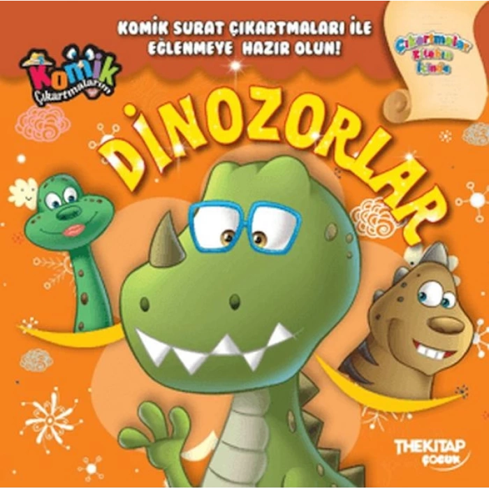 Komik Çıkartmalarım - Dinozorlar