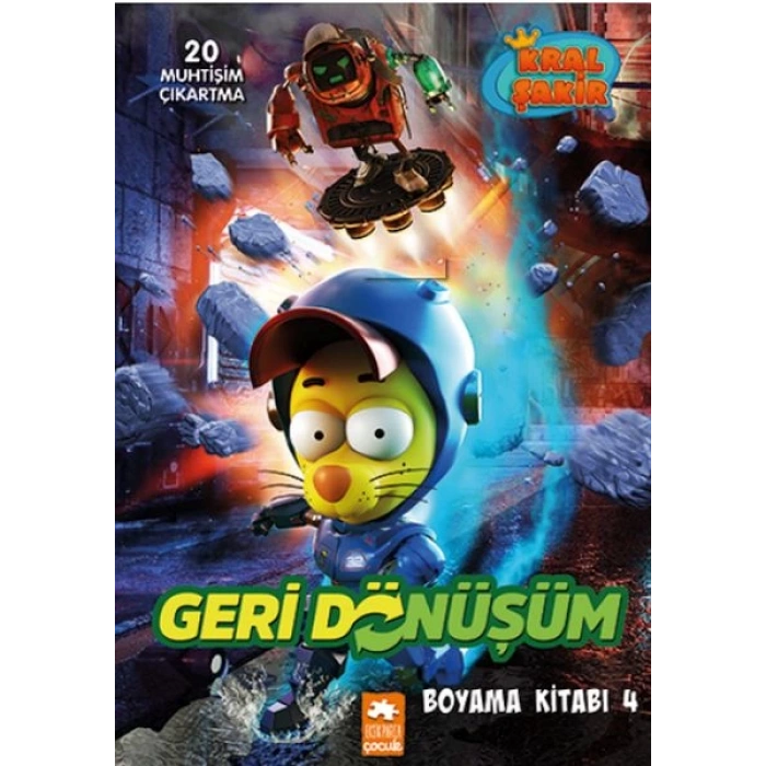 Kral Şakir Geridönüşüm Boyama Kitabı 4