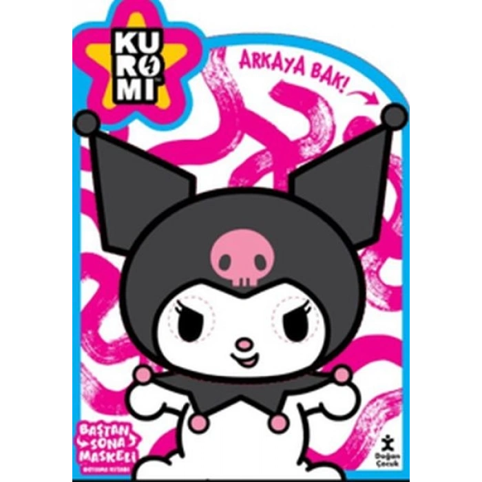 Kuromi - Baştan Sona Maskeli Boyama Kitabı