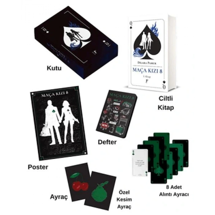 Maça Kızı 8 - 5. Kitap Kutulu