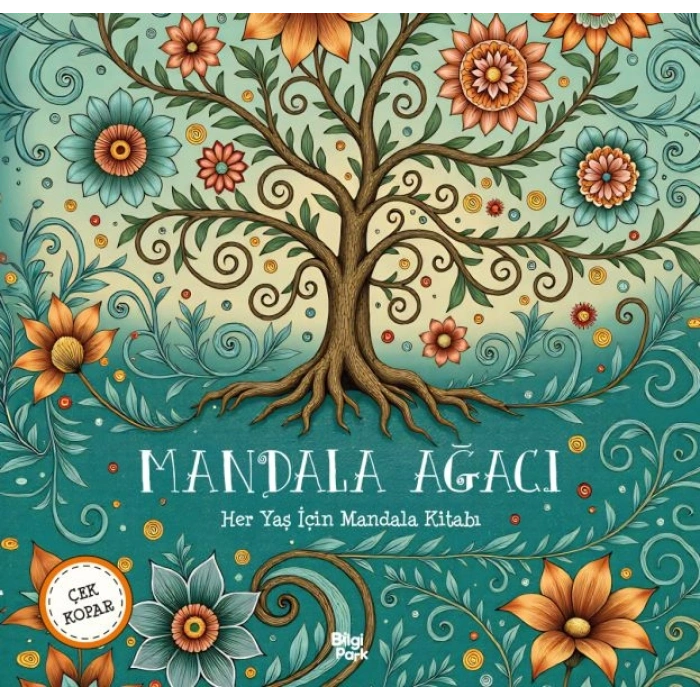 Mandala Ağacı – Her Yaş İçin Mandala - Çek Kopar