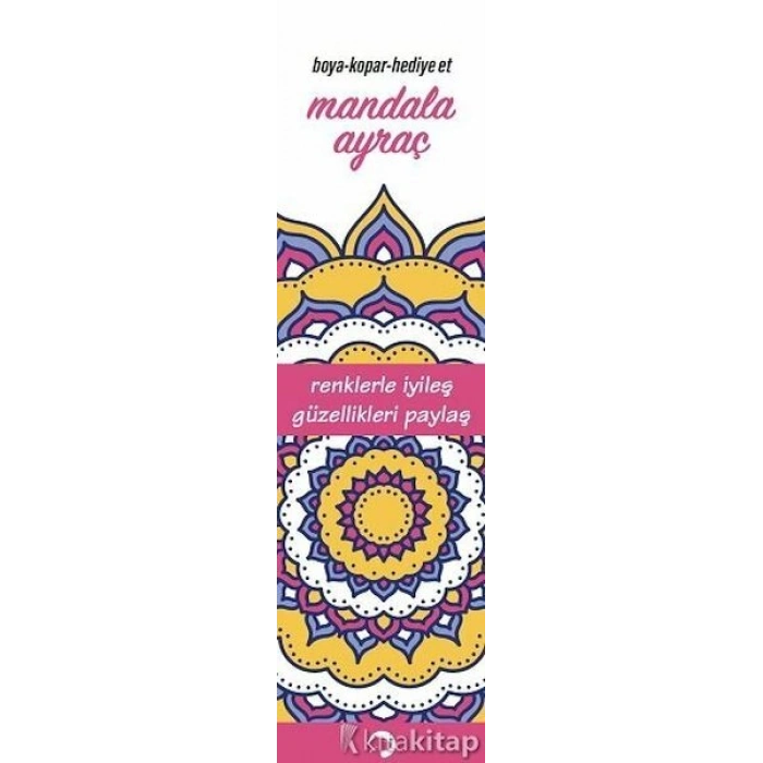 Mandala Ayraç Pembe