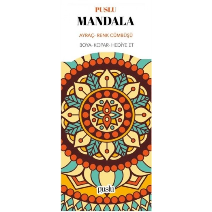 Mandala Ayraç - Renk Cümbüşü