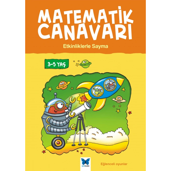Matematik Canavarı - Etkinliklerle Sayma 3-5 Yaş