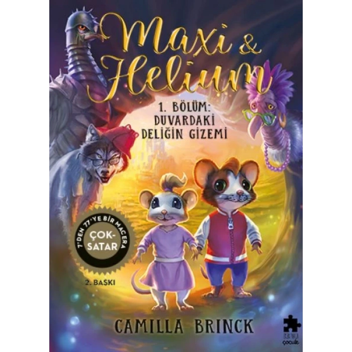 Maxi & Helium 1. Bölüm: Duvardaki Deliğin Gizemi