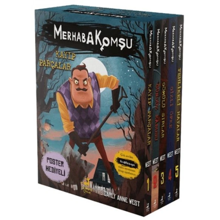 Merhaba Komşu 5 Kitaplık Kutulu Set