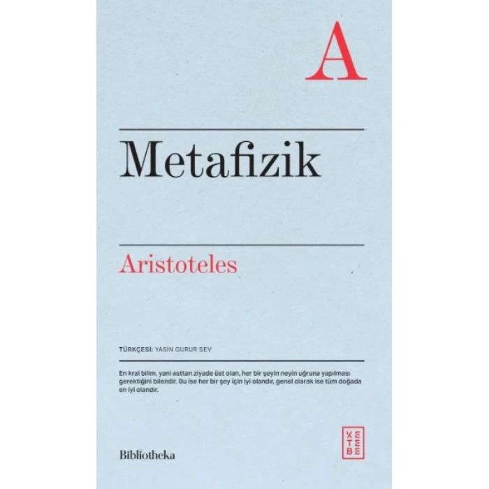 Metafizik