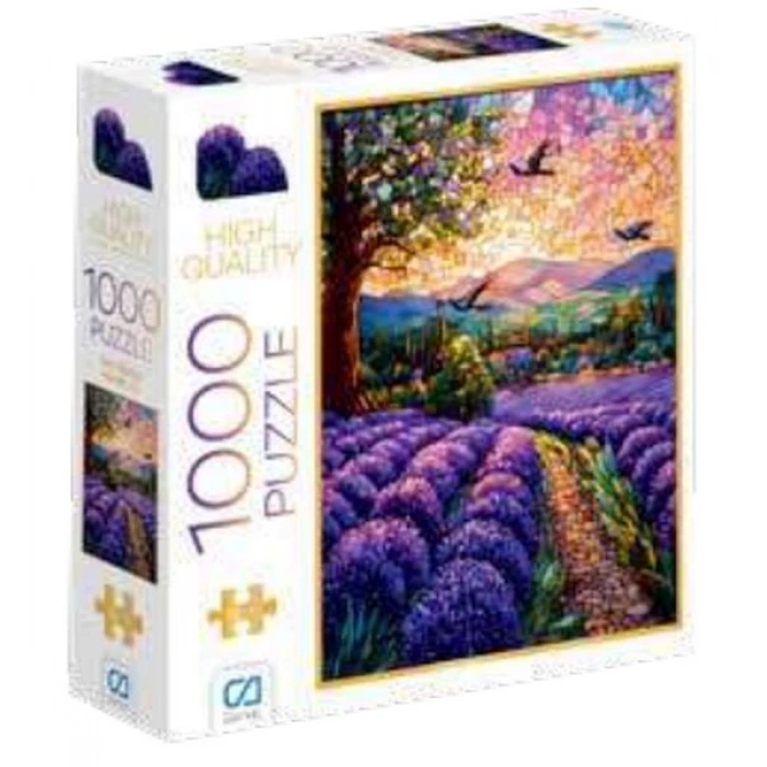 Mor Bahçe Puzzle 1000