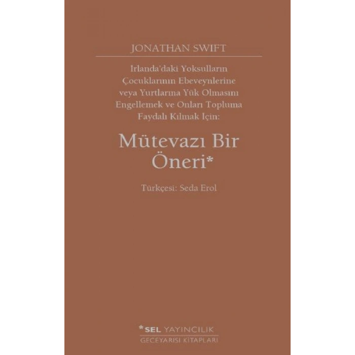 Mütevazı Bir Öneri