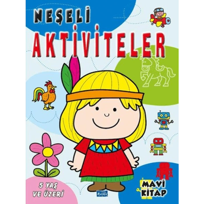 Neşeli Aktiviteler - Mavi Kitap