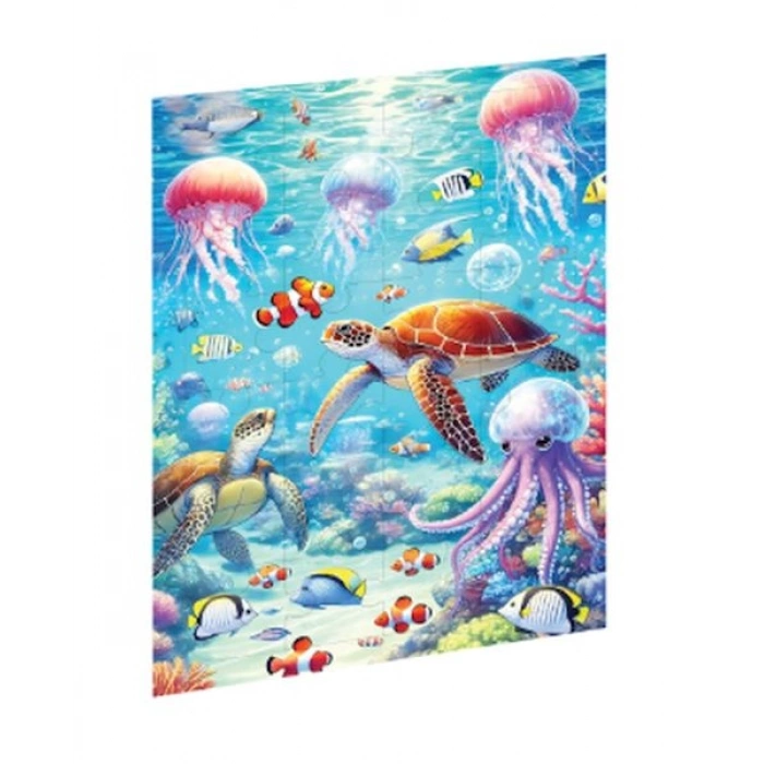 Okyanus Canlıları Ahşap Puzzle
