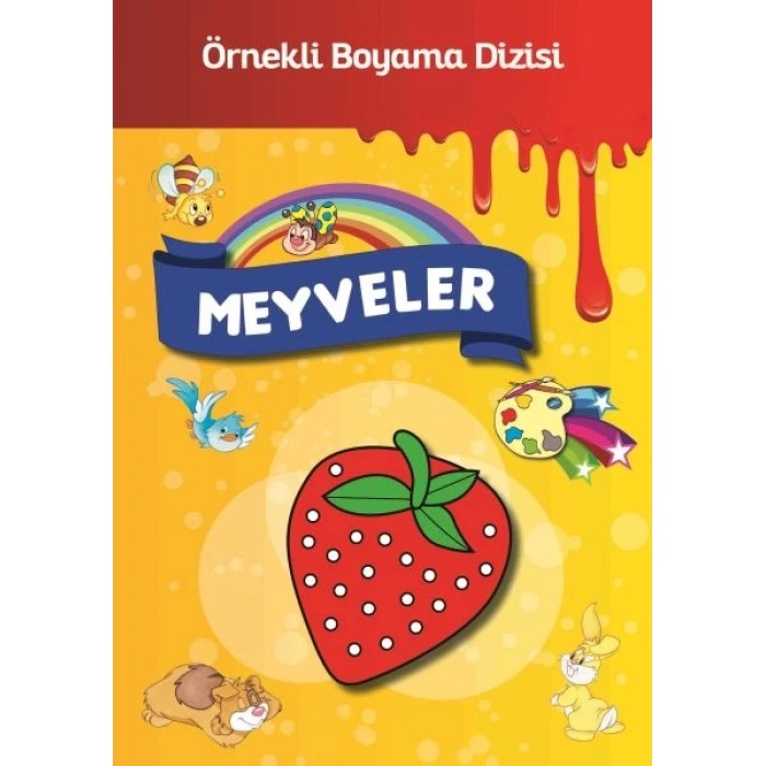 Örnekli Boyama - Meyveler
