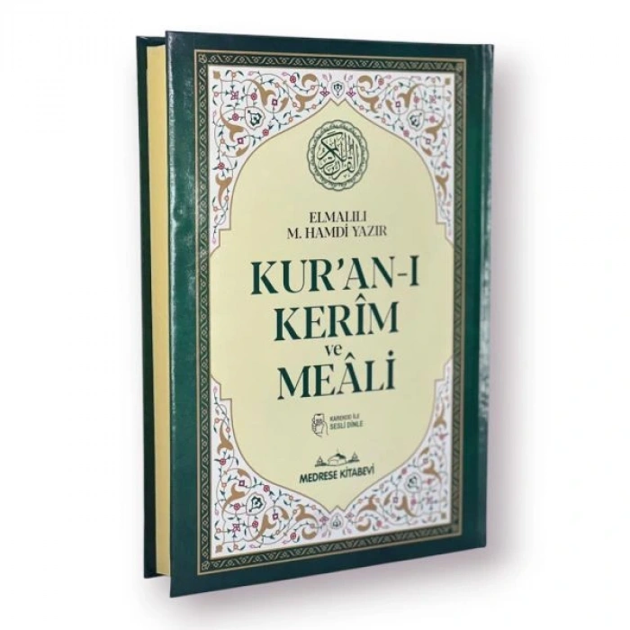 Orta Boy Kuranı Kerim Türkçe Meali Kuşe Sıvama