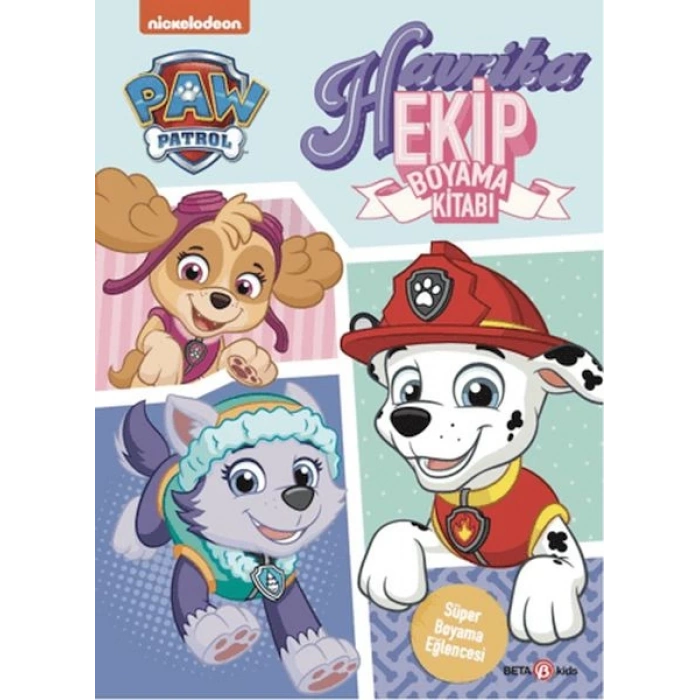 Paw Patrol Havrika Ekip Boyama Kitabı