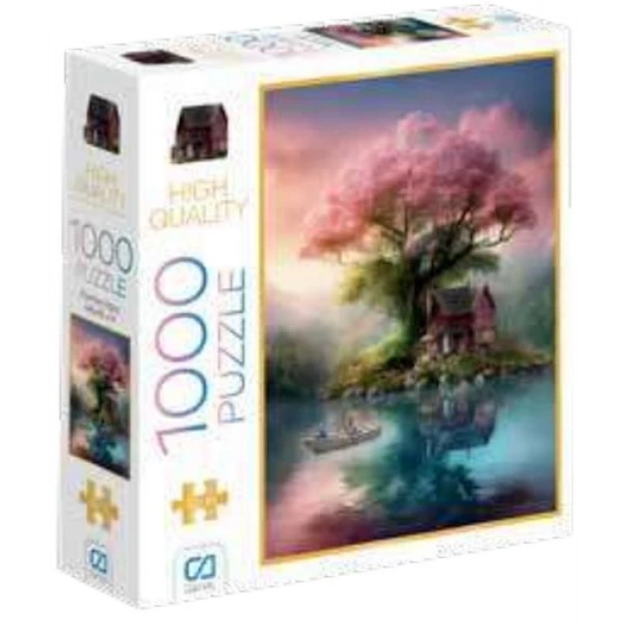 Pembe Ağaç Puzzle 1000