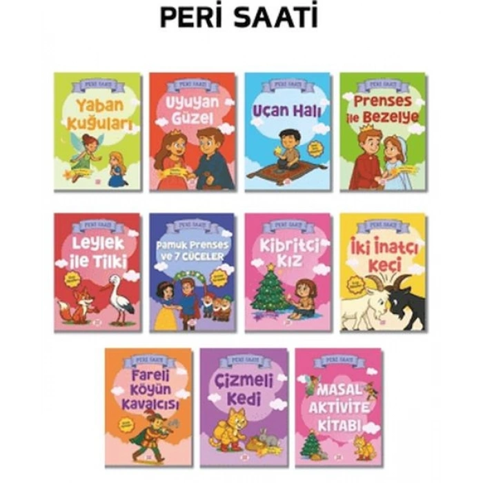 Peri Saati Seti (10 Kitap +1 Aktivite Takım)