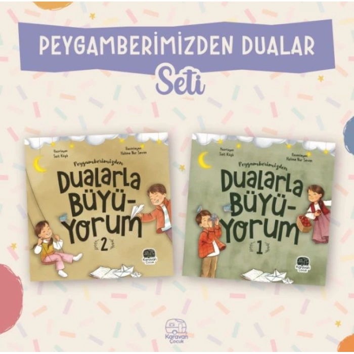 Peygamberimizden Dualar Seti (2 Kitap)