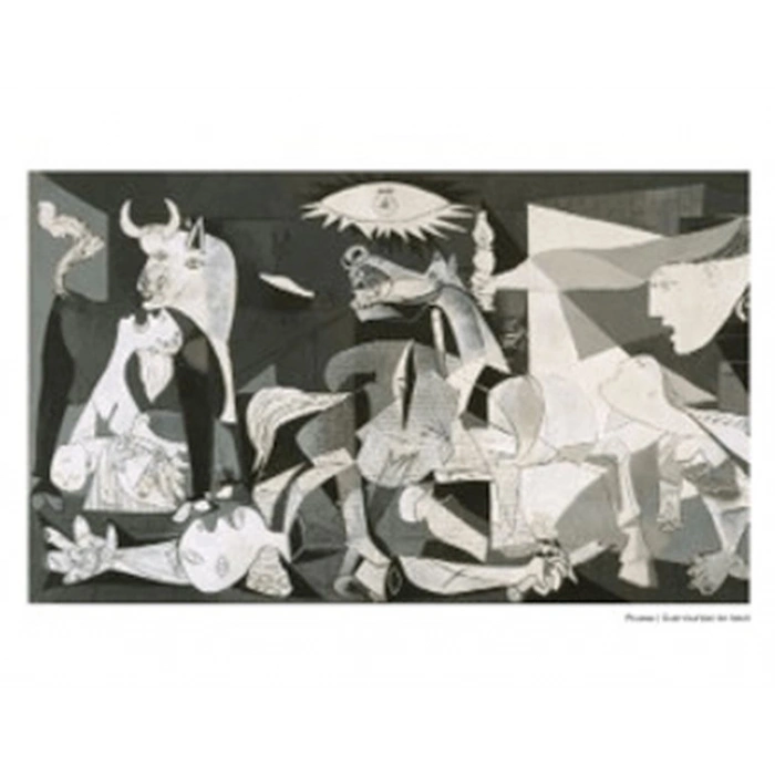 Picasso - Guernicadan Bir Kesit - Poster