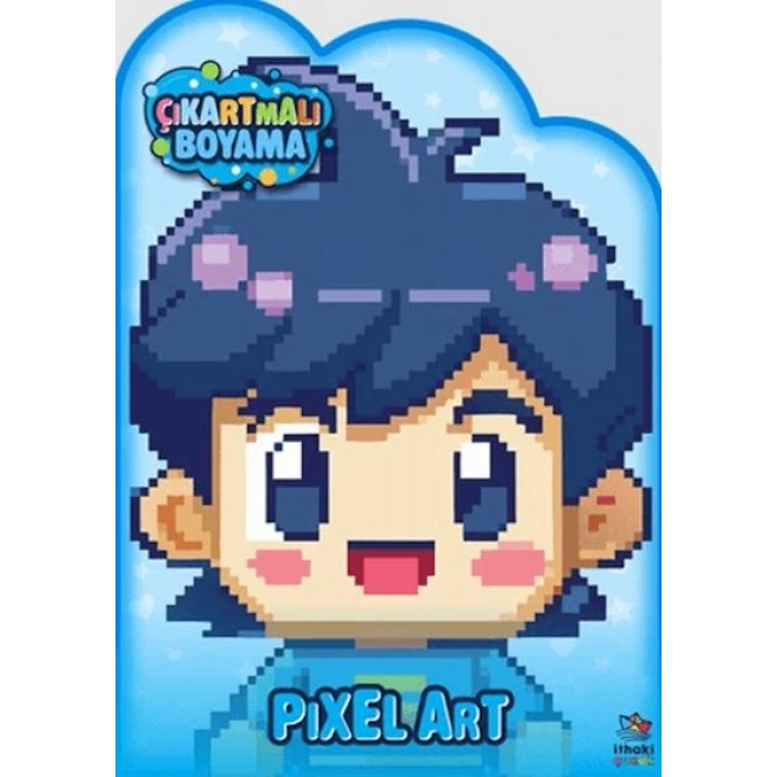 Pixel Art Zamanı - Çıkartmalı Boyama Kitabı