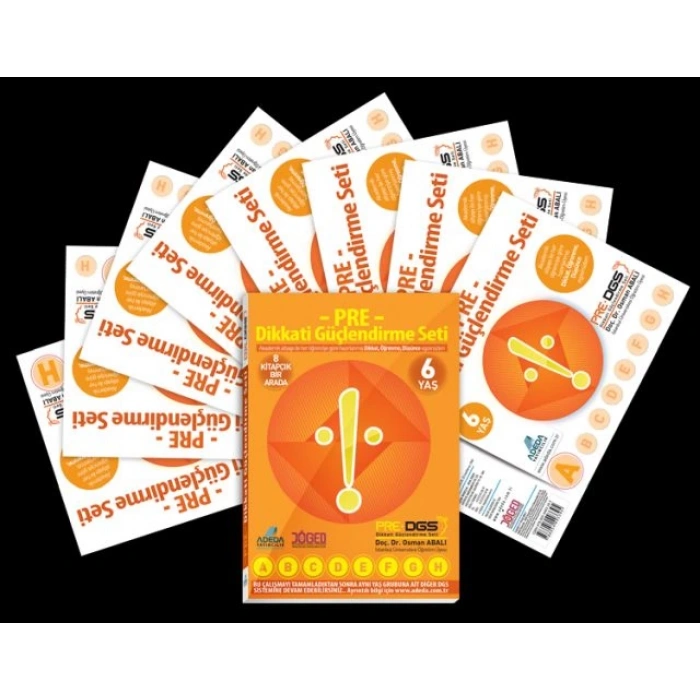 Pre Dikkati Güçlendirme Seti – Anasınıfı – 6 Yaş