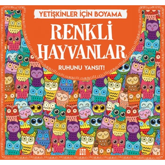 Renkli Hayvanlar - Yetişkinler İçin Boyama