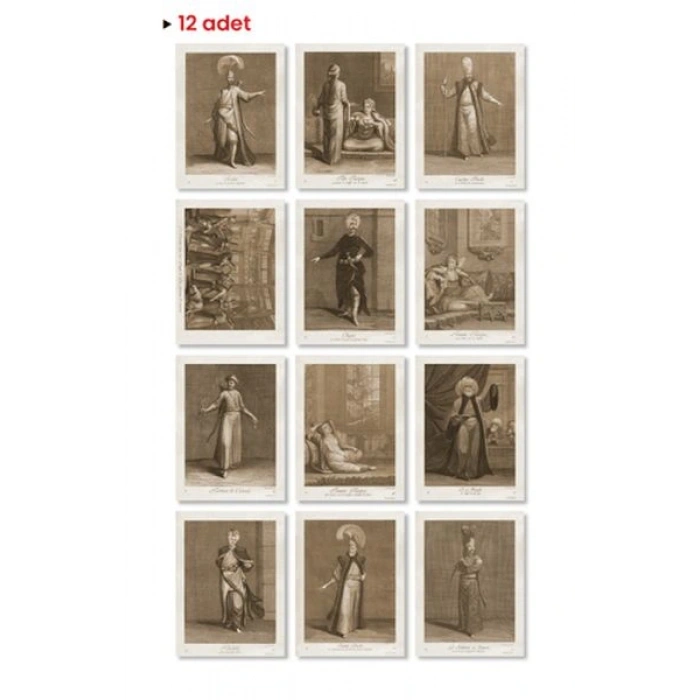 Sanat Kartpostal Seti (12li)