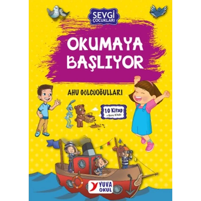Sevgi Çocukları Okumaya Başlıyor (10 Kitap)
