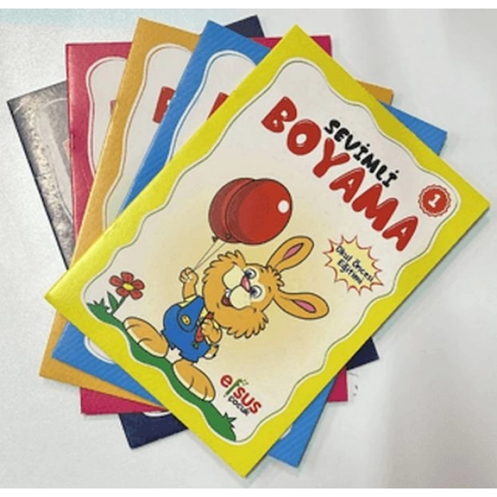 Sevimli Boyama Seti (5 Kitap)