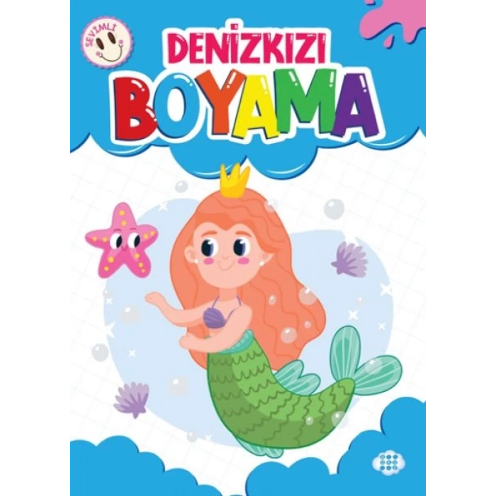 Sevimli Denizkızı Boyama
