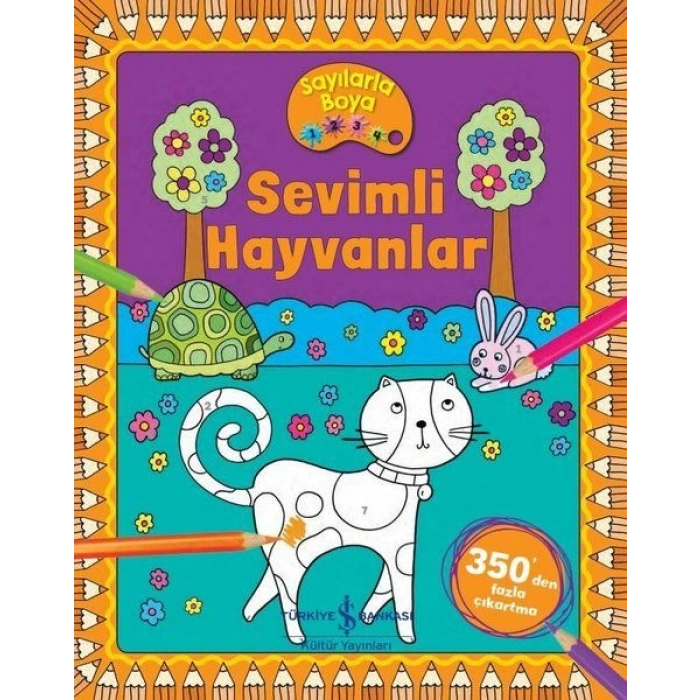 Sevimli Hayvanlar - Sayılarla Boya