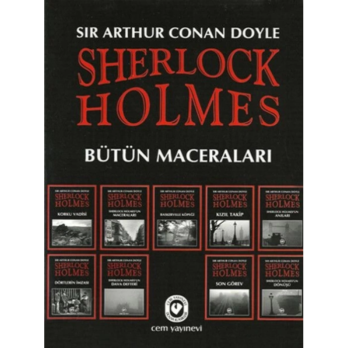Sherlock Holmes Bütün Maceraları (9 Kitap Takım)