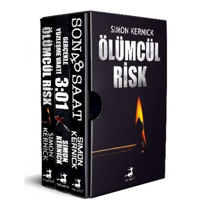 Simon Kernick Seti - Geri Sayım Başladı - 3 Kitap Takım