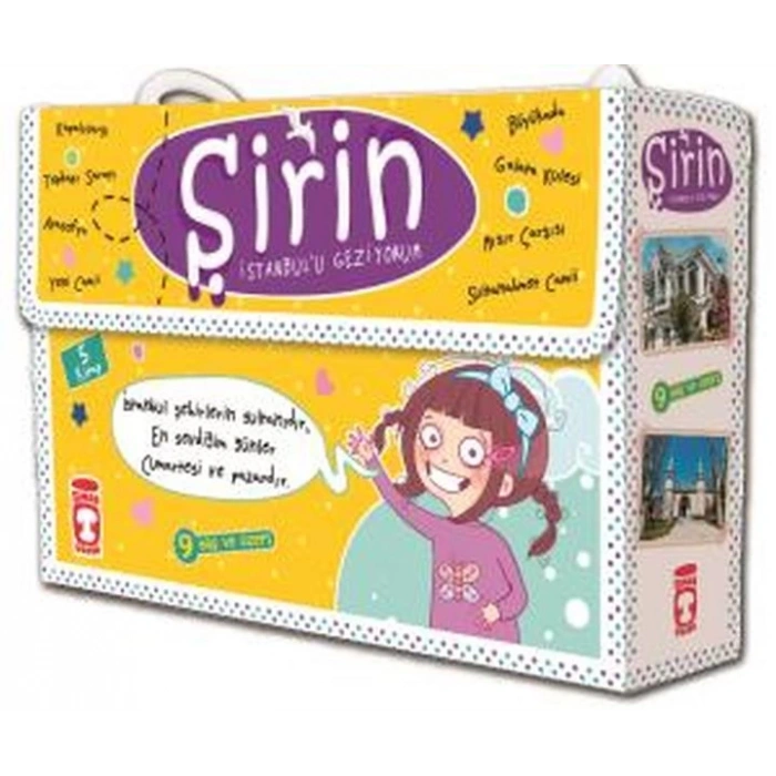 Şirin İstanbulu Geziyorum - 01 Set (5 Kitap Takım)