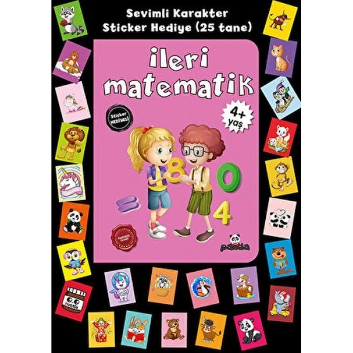 Stickerlı 4+ Yaş İleri Matematik