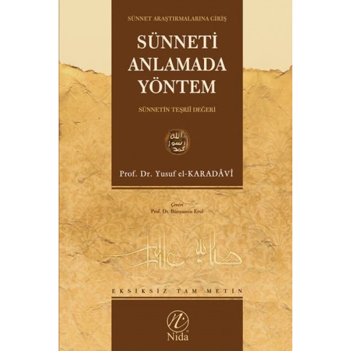 Sünneti Anlamada Yöntem
