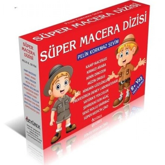 Süper Macera Dizisi (10 Kitap Set)